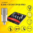 COMBO K200 + ICON UPOD PRO