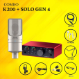 COMBO K200 + SOLO GEN 4